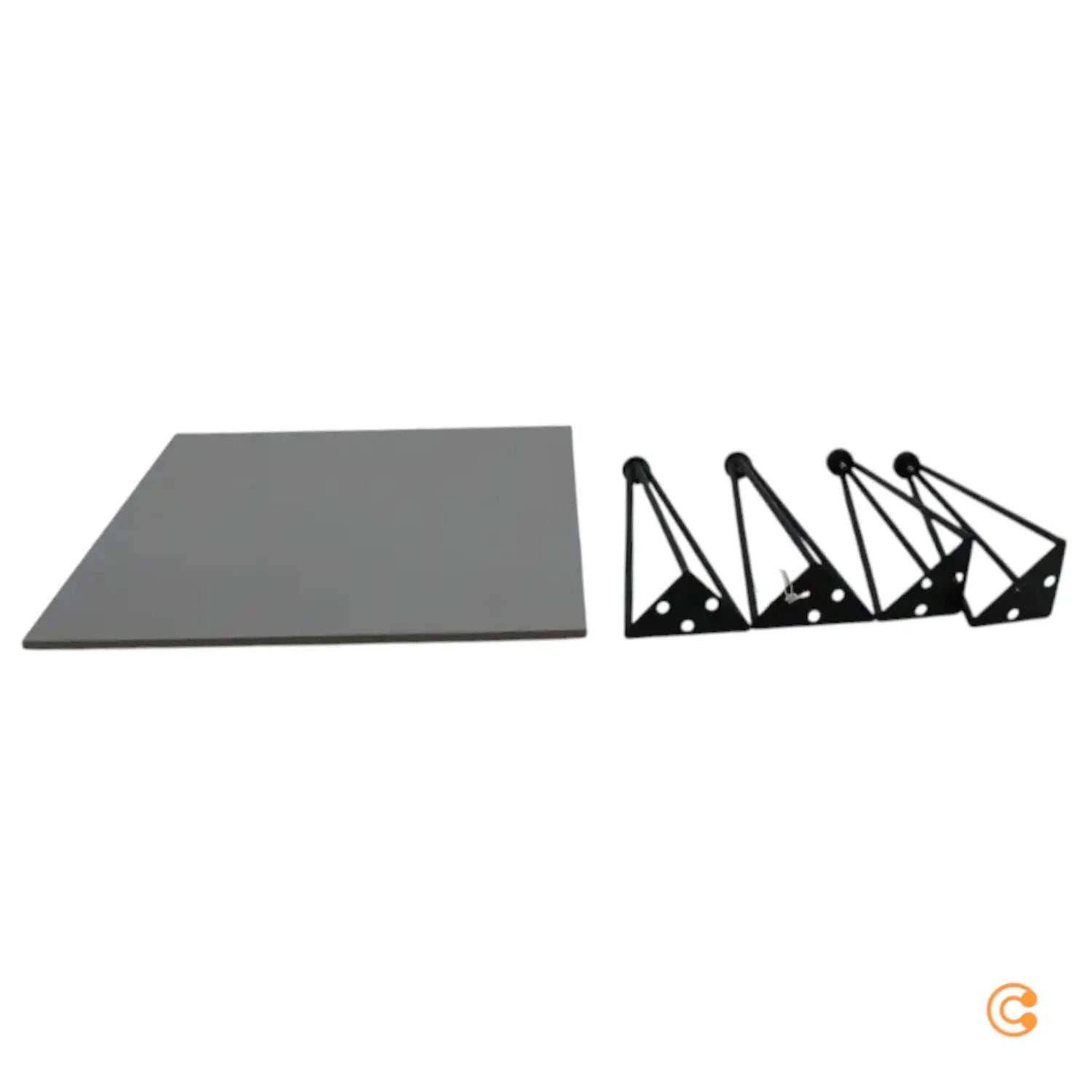B-Ware Bloomingville Mundo Couchtisch Sofatisch 55x55 Cm Grau Schwarz Siehe Text/Foto - 5711173273683