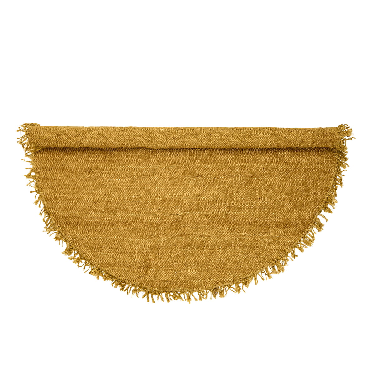 B-Ware Bloomingville Naturfaser Teppich Läufer Vorleger Rund ø 200 Cm Siehe Text/Foto - 5711173047253