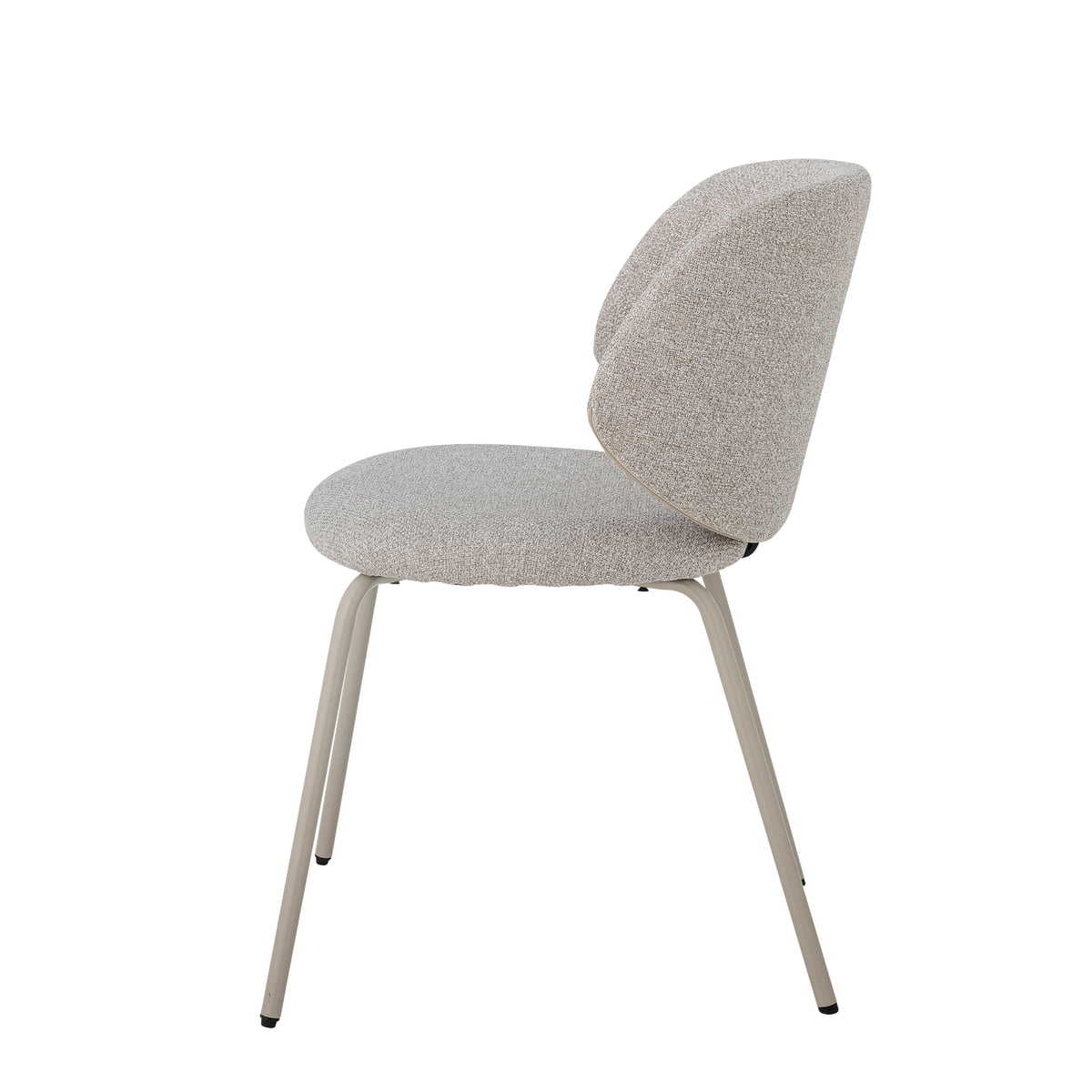 Bloomingville - Ponte Stuhl grau Möbel Sitzmöbel Esszimmerstuhl Hocker Sitz - 5711173334575