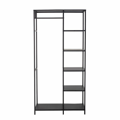 Bloomingville Valde Garderobe Garderobenständer Wandgarderobe Garderoben Schwarz B-Ware - 5711173263424