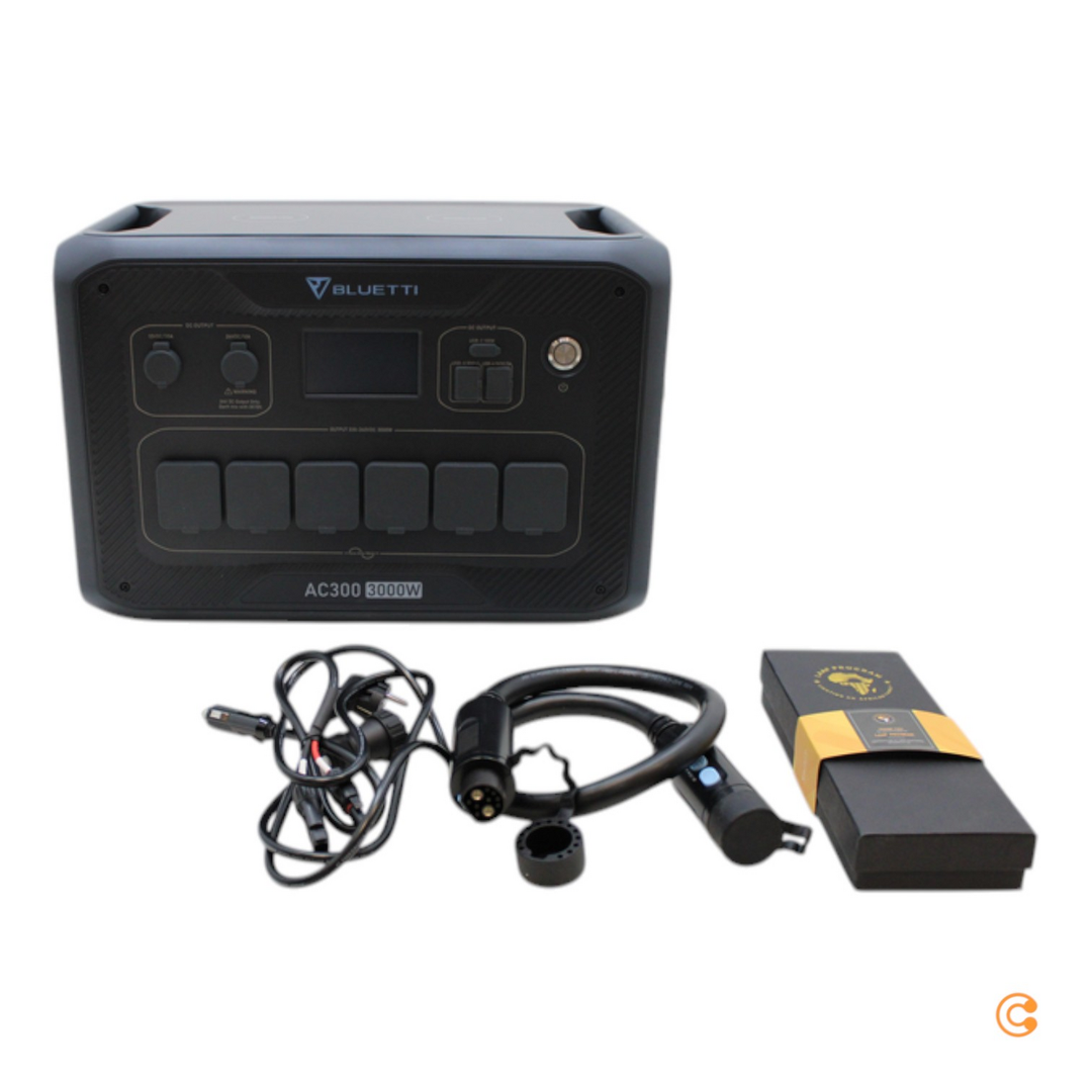 Bluetti Ac300 Powerstation Basis Modul 3000 W Energiespeicher Defektware D-Ware - 4251190109868