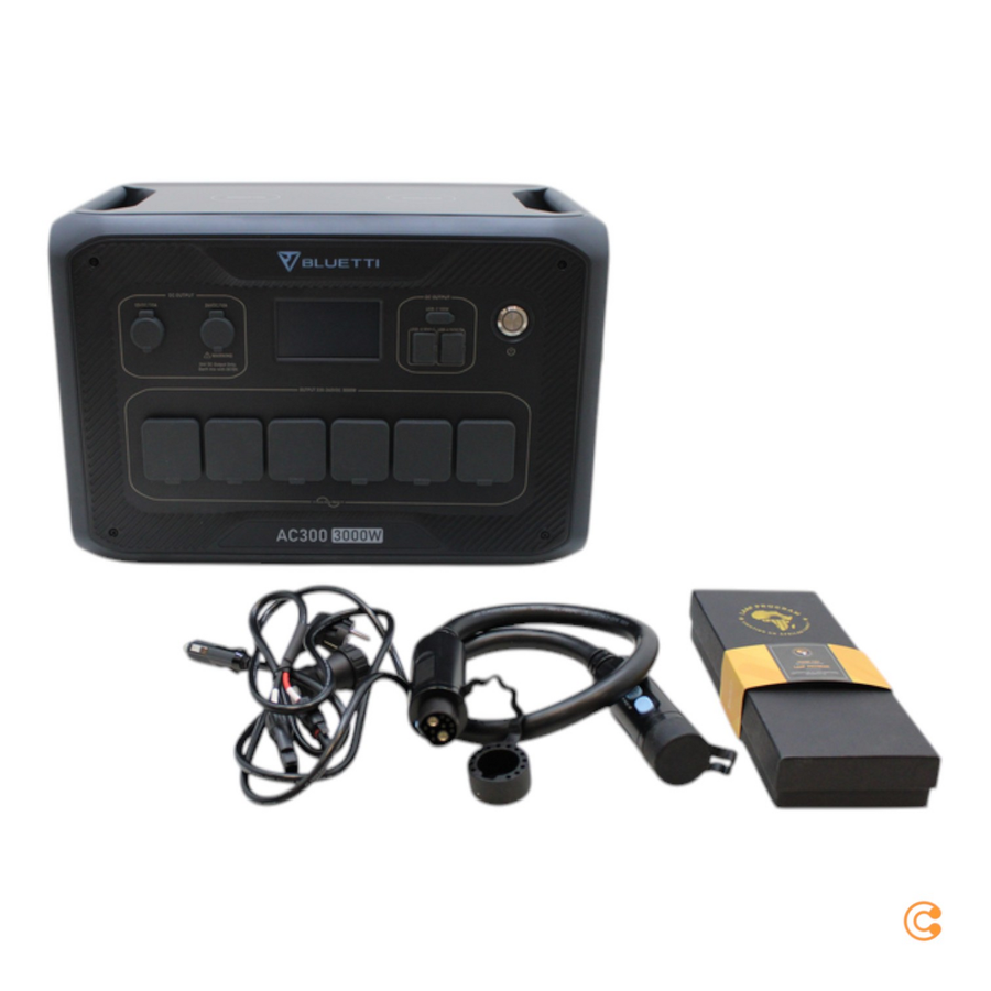 Bluetti Ac300 Powerstation Basis Modul 3000 W Energiespeicher Defektware D-Ware - 4251190109868
