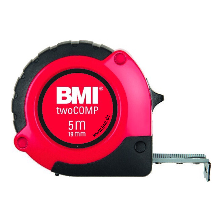 B-Ware Bmi Taschenbandmaß Messwerkzeug Maßband Weiß Two Comp M 10mx30mm Eg Klasse Ii