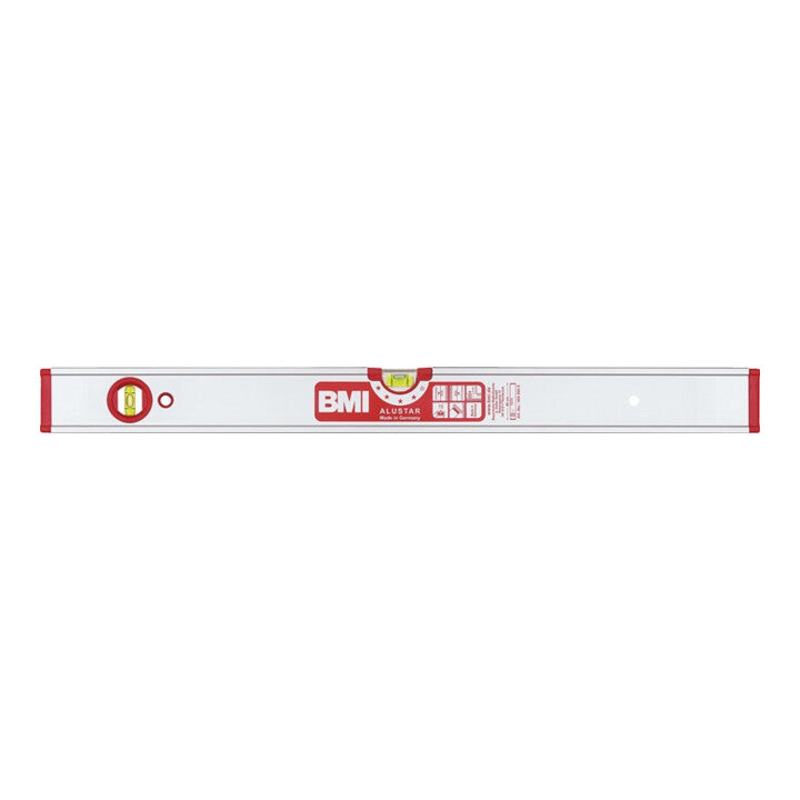 BMI Wasserwaage ALUSTAR Messwerkzeug Aluminium 200cm silber ± 0,5 mm/m - 4007368117162