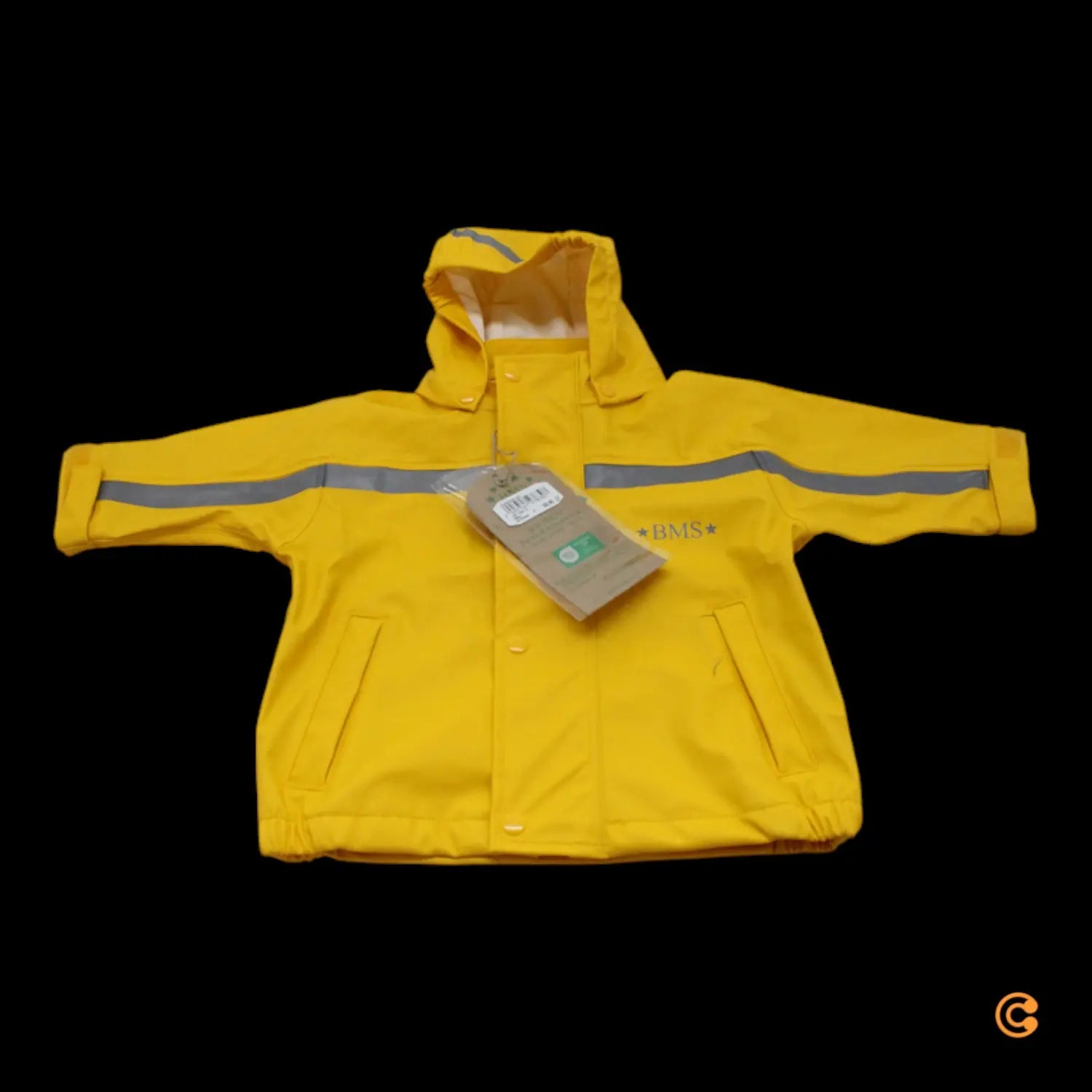 Bms Kinder Regenjacke Softskin Buddeljacke Gelb Größe 74 Siehe Text/Foto B-Ware - 2007547238307