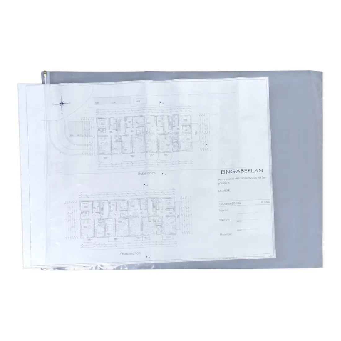 B-Ware Böck Planschutzhülle Hülle Folie Dokumentenschutz Din A0 Polyethylen 10 Stück - 4260369371005