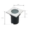 B-Ware Lucande Bodeneinbauleuchte Ava Einbaulampe Bodenlampe Wegeleuchte Leuchte Außen  - 6291105700825