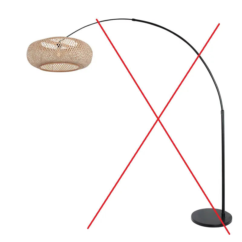 Steinhauer Bogen Stehlampe Sparkled Light Schwarz Buche Siehe Text/Foto B-Ware - 8712746152944