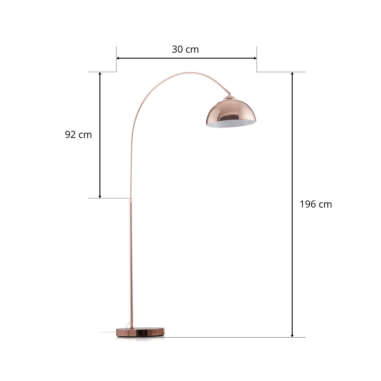 B-Ware Scan Mod Design Bogenlampe Stehlampe Stehleuchte Standleuchte Lampe Leuchte 19259 - 9007371308989