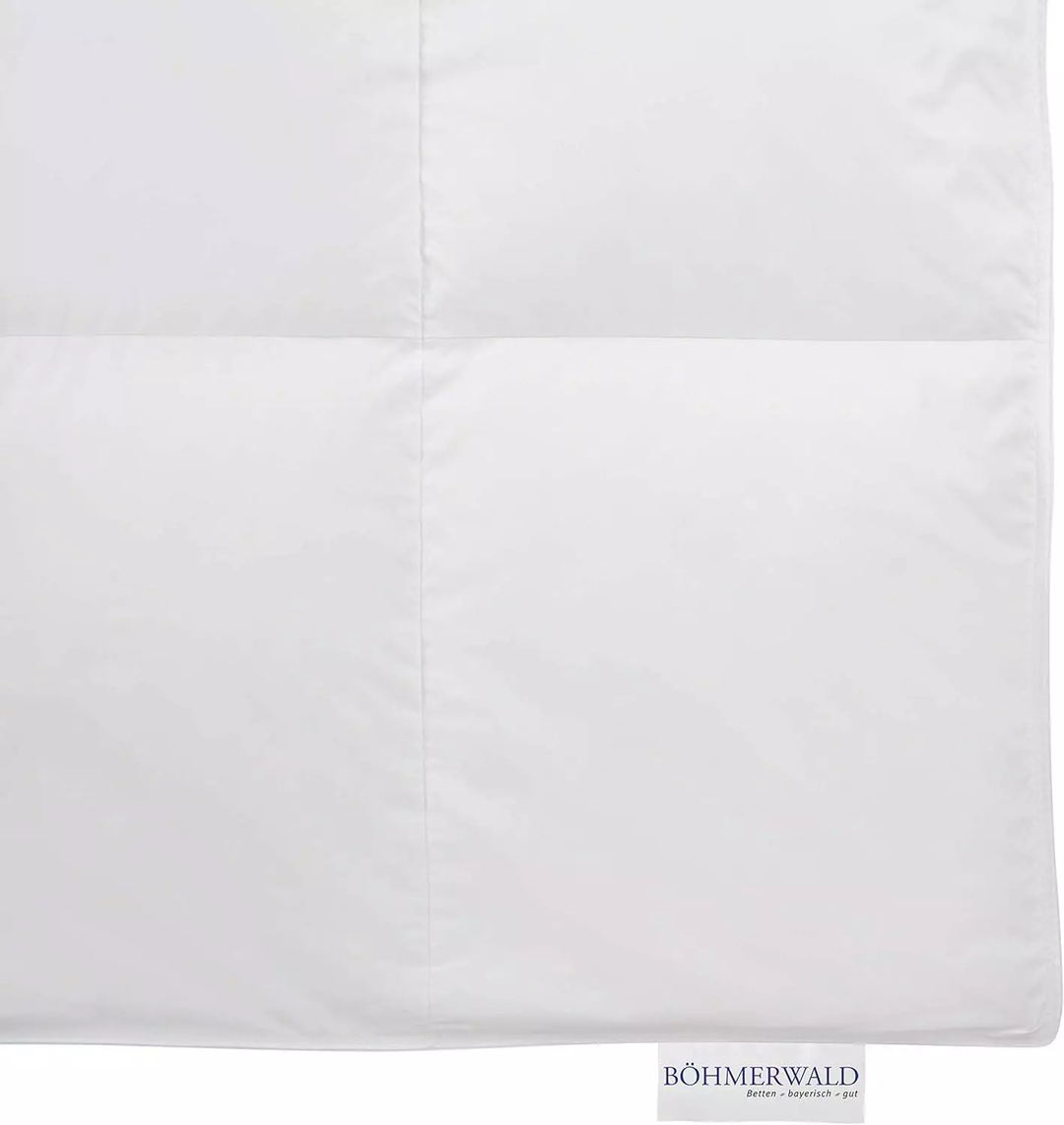 Böhmerwald Daunendecke Steppdecke Bettdecke Allergiker 135x200cm 490g Normal B-Ware - 4041134280100