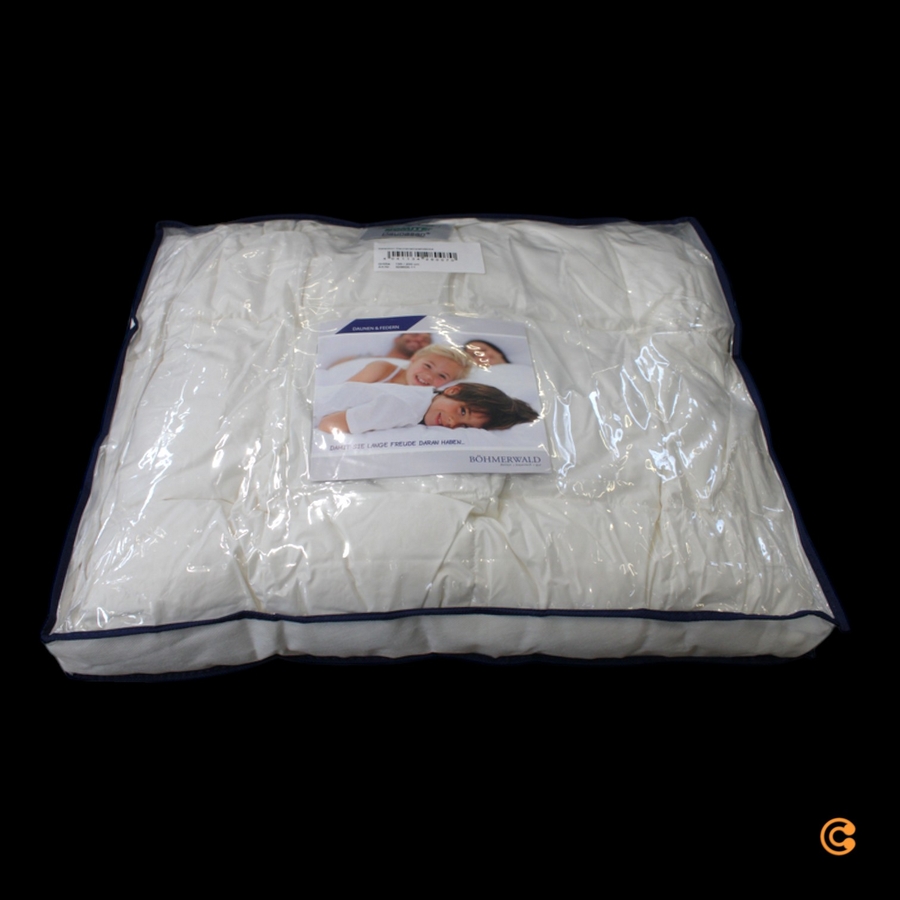 Böhmerwald Daunendecke Steppdecke 135 × 200 Cm 100 % Gänsedaunen Bettdecke Decke B-Ware - 4041134280070
