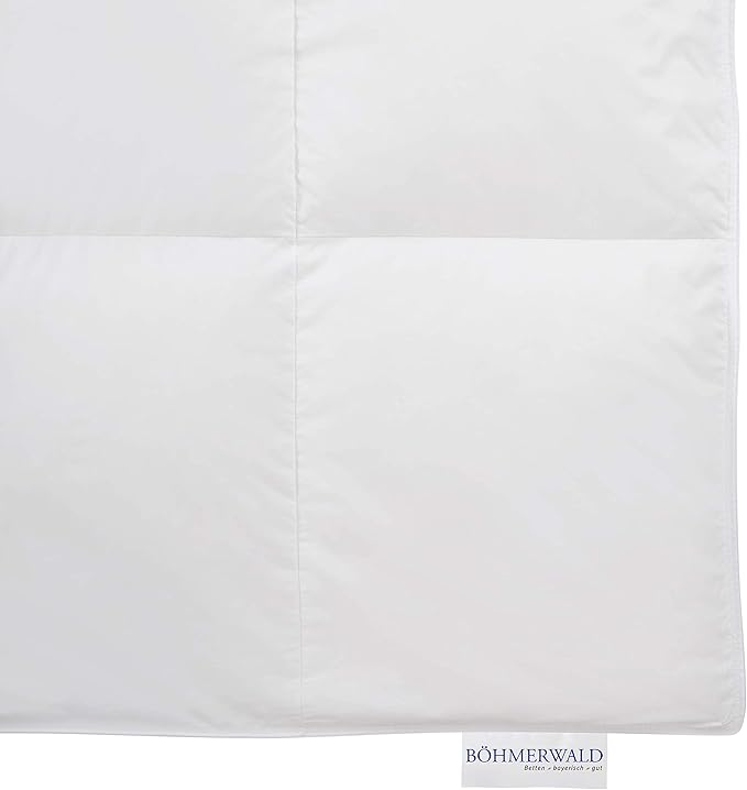 Böhmerwald Daunendecke Bettdecke Gänsedaunen 530g Wärmeklasse 155x220cm Decke B-Ware - 4041134192496