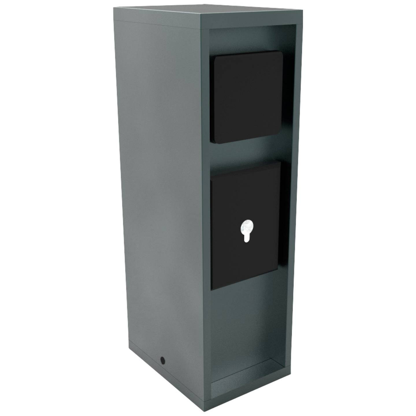 B-Ware Bold 10620 Gartensteckdose Außensteckdose Stromverteiler Anthrazit Mit Timer App - 4260663519424