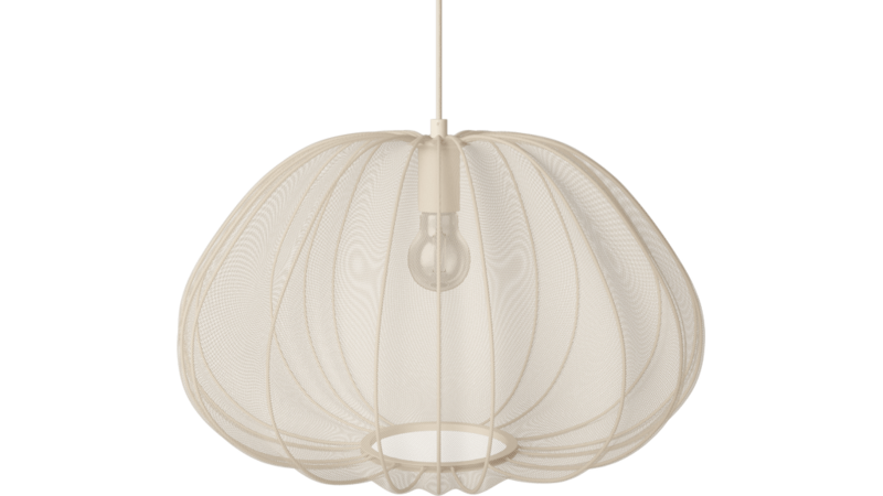 Bolia Balloon Pendelleuchte Lampe Hängelampe ø 495 X H 30 Cm Elfenbein B-Ware