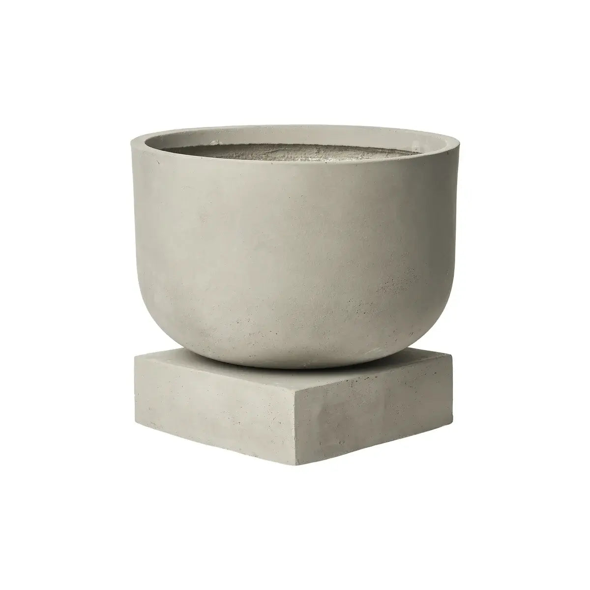 B-Ware Bolia Blumentopf Pflanzgefäß Podium Beton Grau 36x30.5cm Zimmerpflanzen - 5704444079091