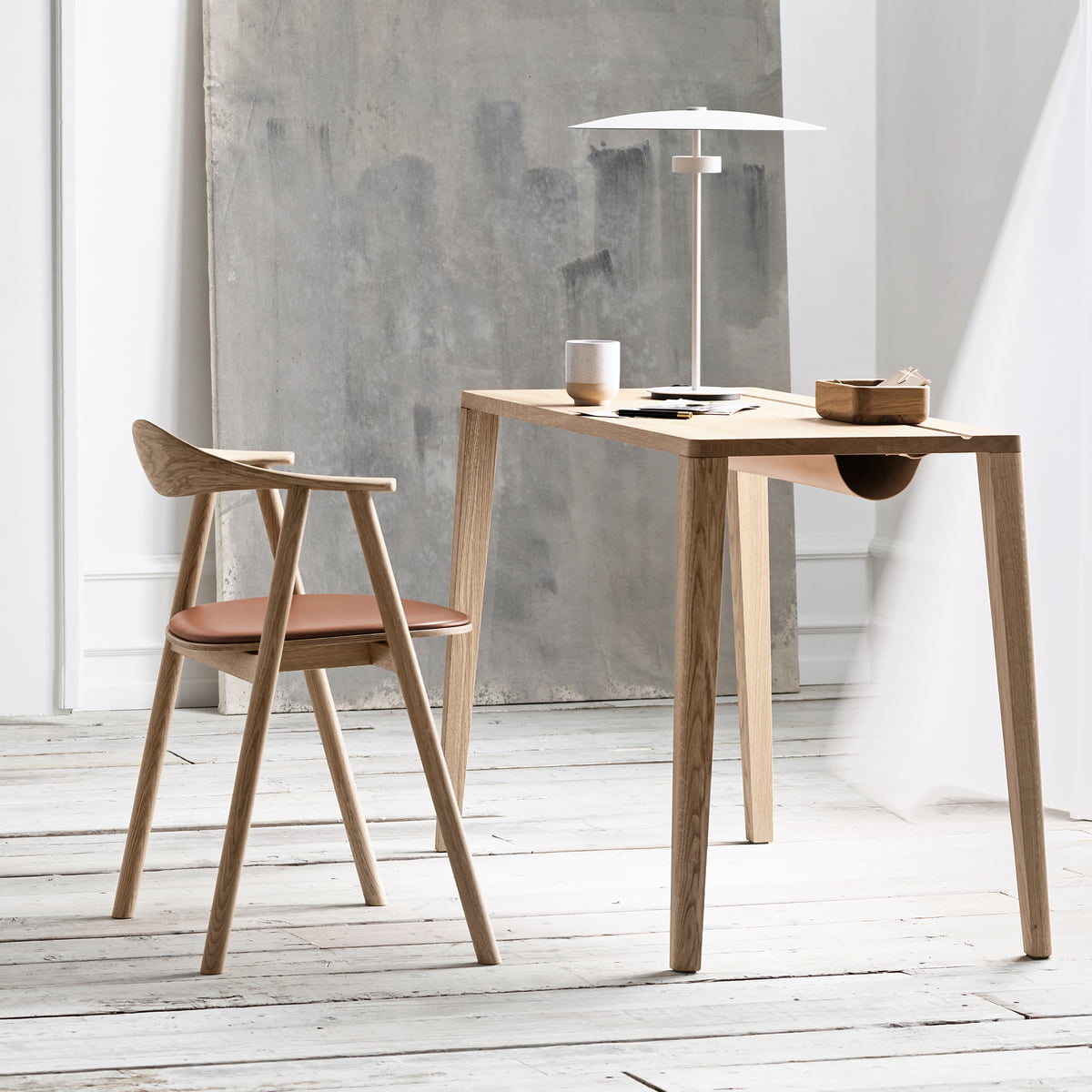 Bolia Armlehnstuhl Stuhl Sitz Sitzmöbel Swing Esszimmerstuhl Holz Eiche Geölt B-Ware - 4251384253919