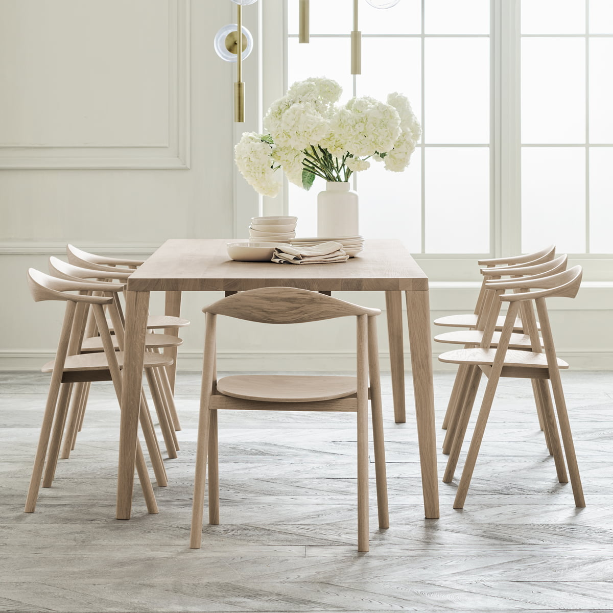 Bolia Armlehnstuhl Stuhl Sitz Sitzmöbel Swing Esszimmerstuhl Holz Eiche Geölt B-Ware - 4251384253919