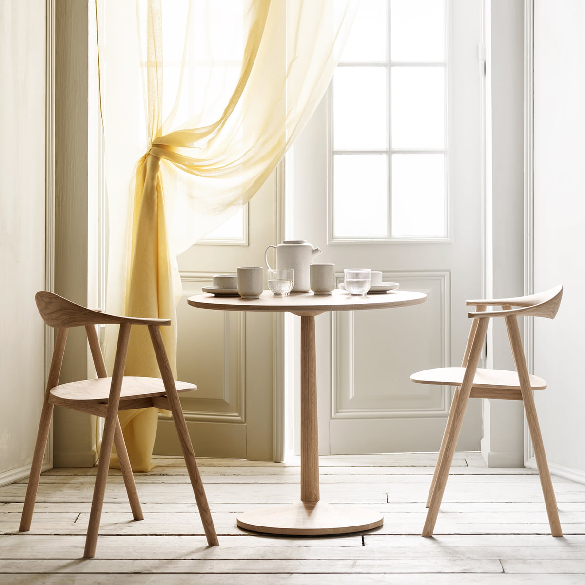 Bolia Armlehnstuhl Stuhl Sitz Sitzmöbel Swing Esszimmerstuhl Holz Eiche Geölt B-Ware - 4251384253919