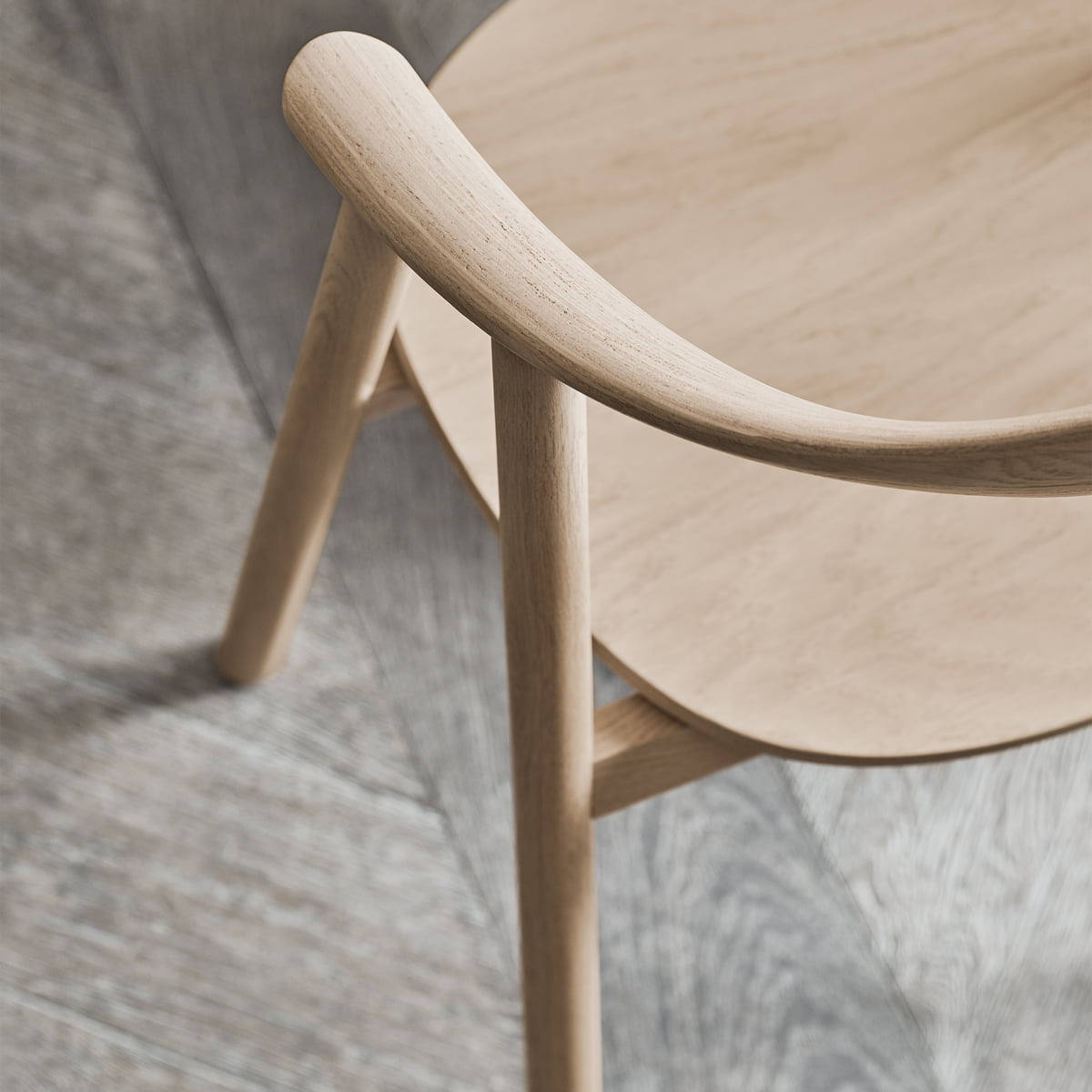Bolia Armlehnstuhl Stuhl Sitz Sitzmöbel Swing Esszimmerstuhl Holz Eiche Geölt B-Ware - 4251384253919