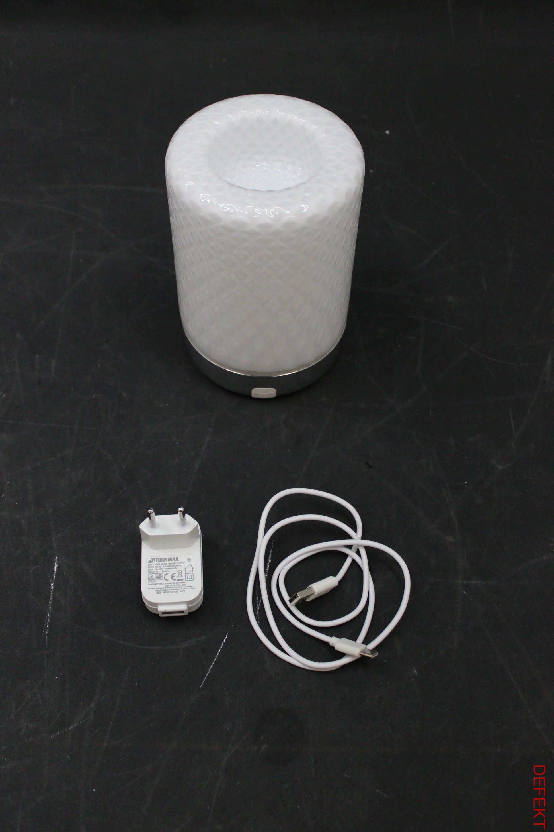 D-Ware Tischleuchte Lampe Bontà Akku Topaz Gelb Glas Usb Led Leuchte Defektware - 8052993082411