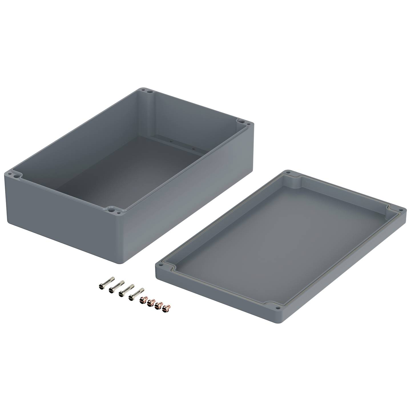 B-Ware Bopla Euromas P 355 Gehäuse Box Industrie Fehgrau Glasfaserverstärkter - 4058545314270