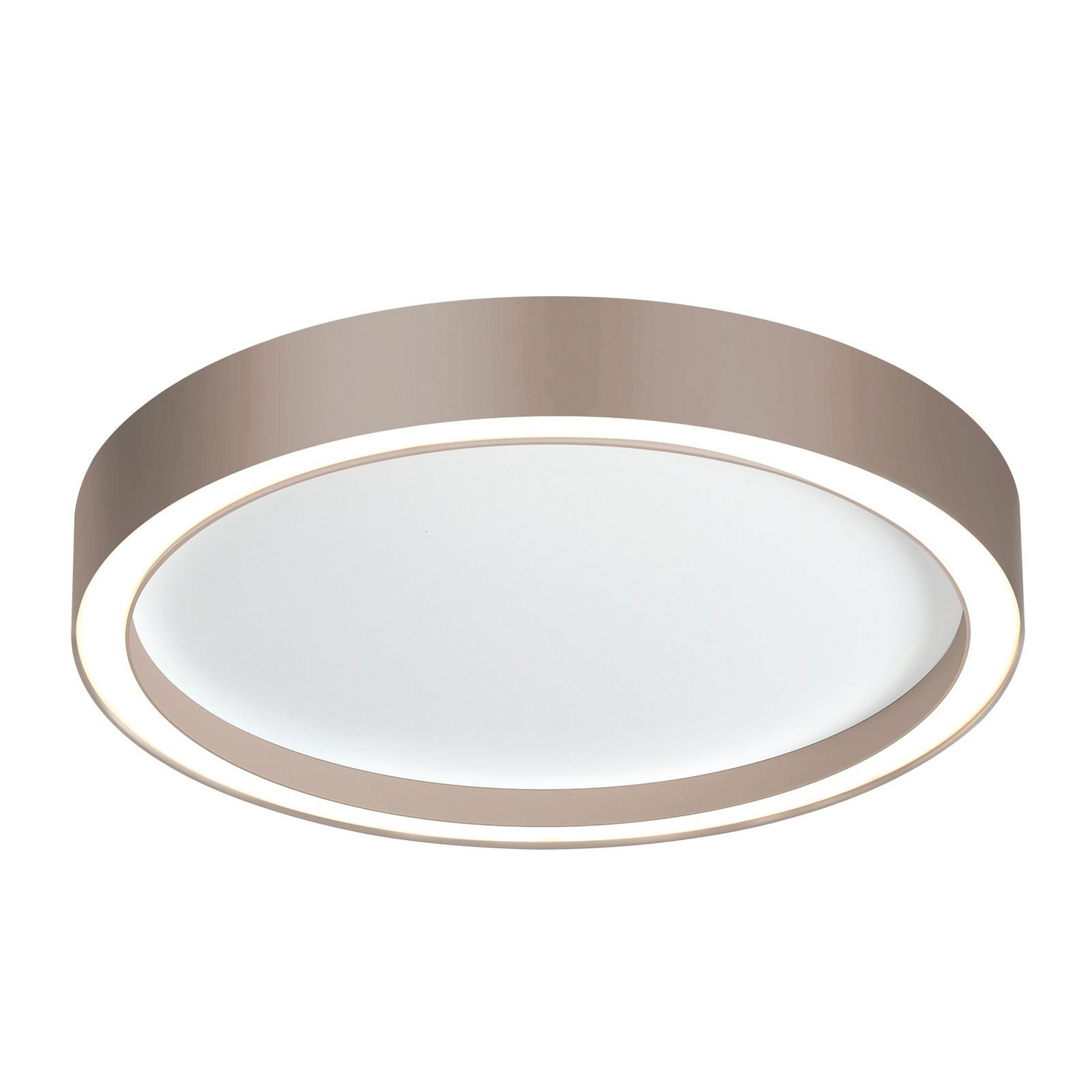B-Ware Bopp Deckenleuchte Lampe Led Aura Rund Aluminium Weiß Taupe Wohnraumleuchte - 4011895496584