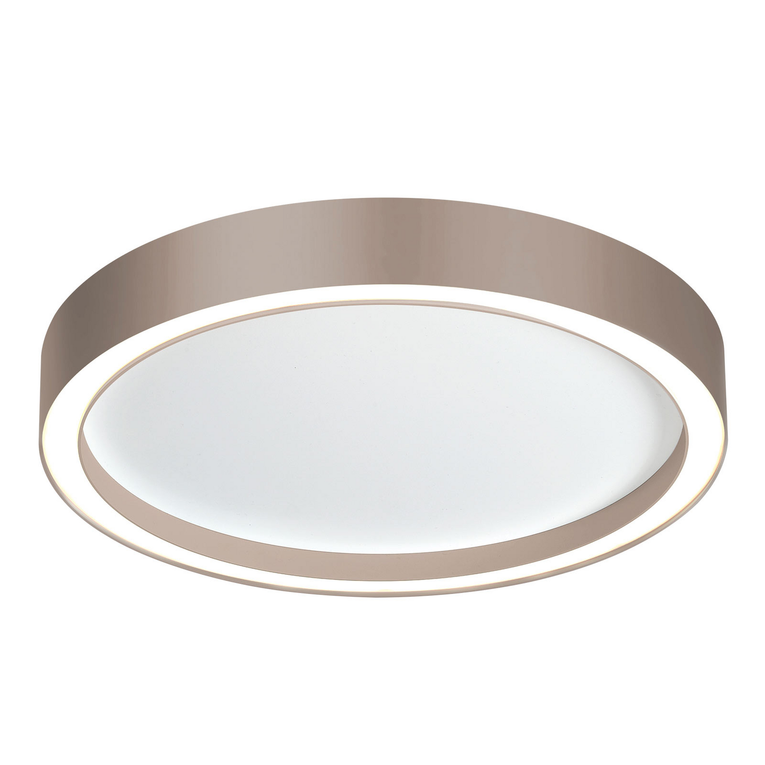 B-Ware Bopp Aura Led Deckenleuchte Lampe Led Deckenlampe ø 55cm Weiß Taupe - 4011895496607