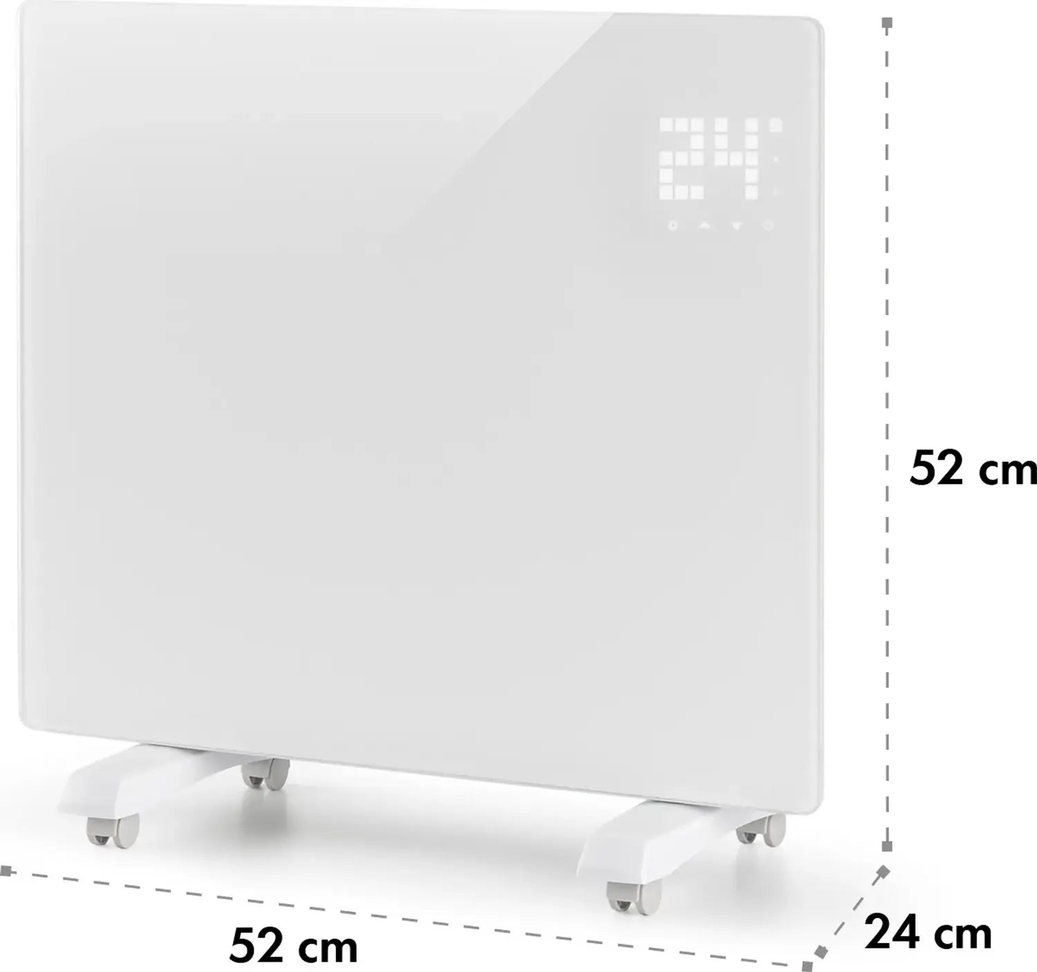 B-Ware Klarstein Bornholm Single Konvektions Heizgerät Heizstrahler Elektroheizung 1000 - 4260509685856