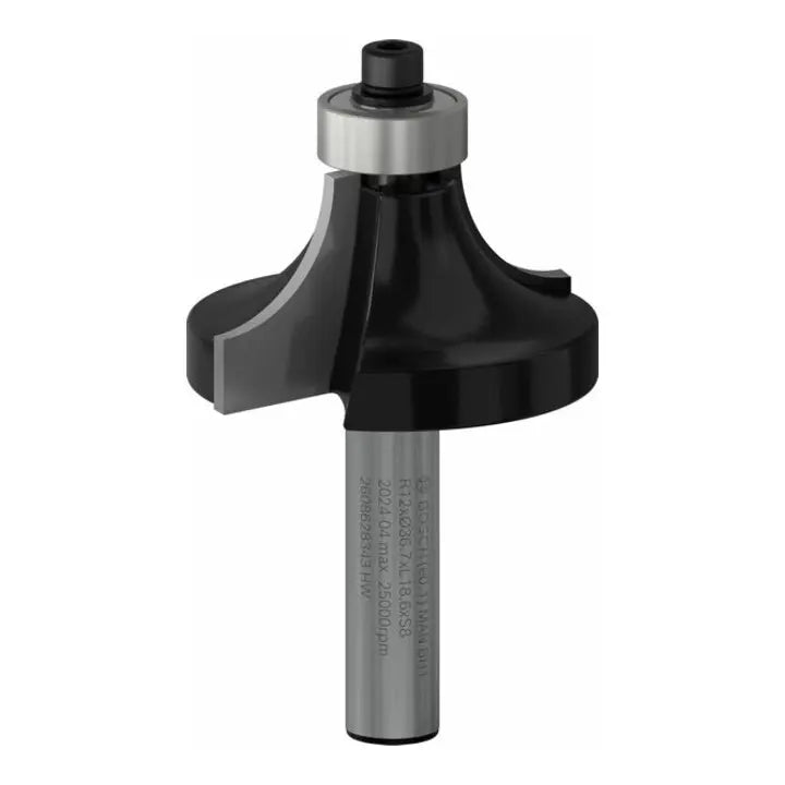 B-Ware Bosch Abrundfräser Kantenfräser Standard For Wood 8 Mm R1 12 Mm L 19 Mm G 60 Mm - 3165140358040