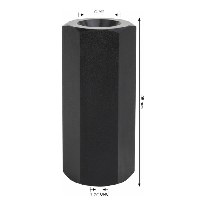Bosch Adapter Anschluss Diamantbohrkronen 1 1/4 Unc G 1/2 Maschinenseite Kronen B-Ware - 3165140116169