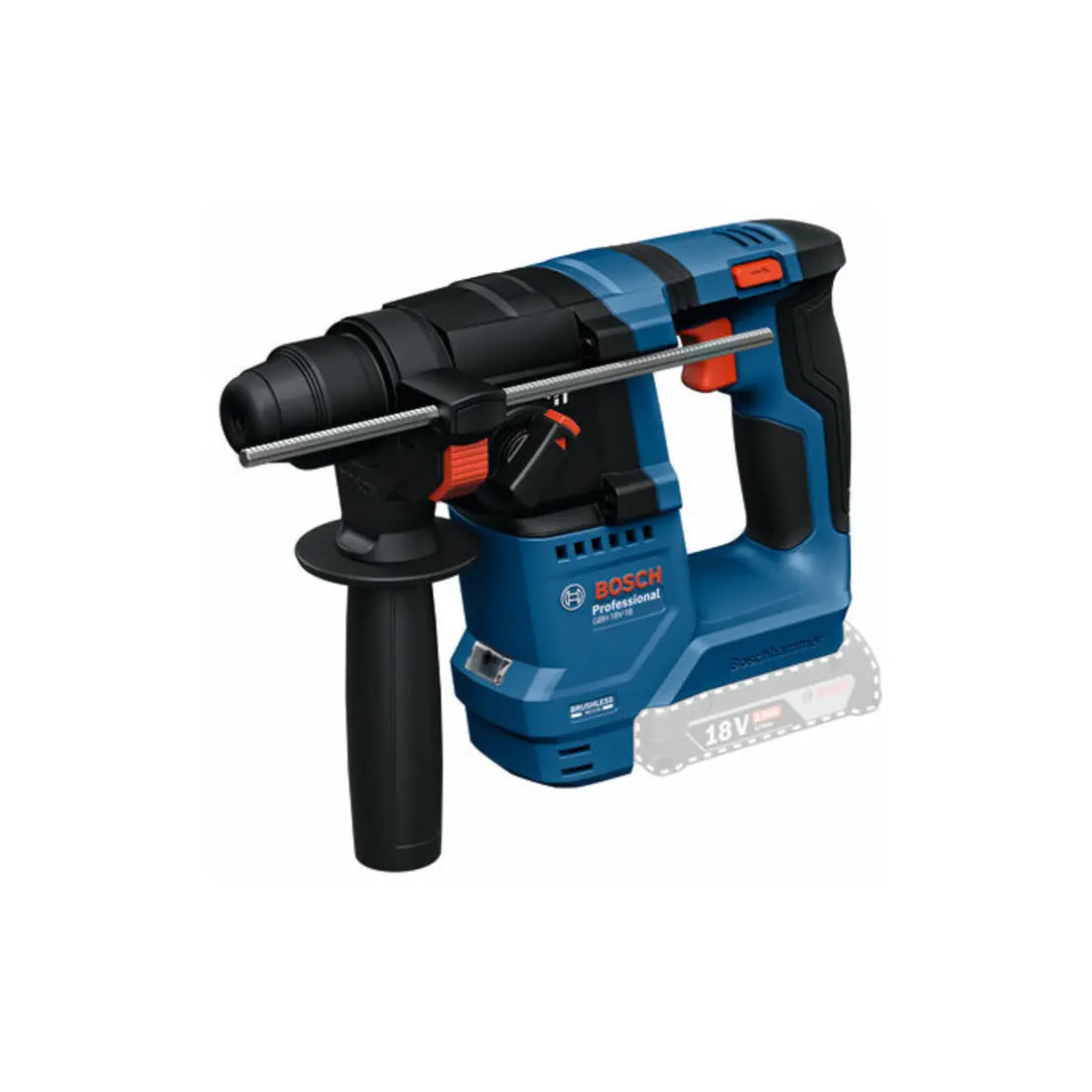 B-Ware Bosch Bohrhammer Schlaghammer Akku Sds Plus Gbh 18 V 18 Tiefenanschlag Ohne Akku - 4053423319415