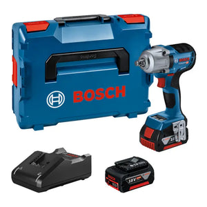 B-Ware Bosch Akku Bohrschrauber Schrauber Gds 18 V 450 Hc 2 Akku 5 Ah Gal 18 V 40 Blau