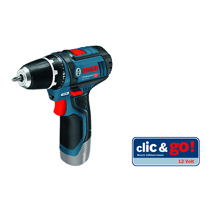 B-Ware Bosch Akku Bohrschrauber Gsr 12 V 15 Professional Solo Ohne Akku/Ladegerät - 3165140538473