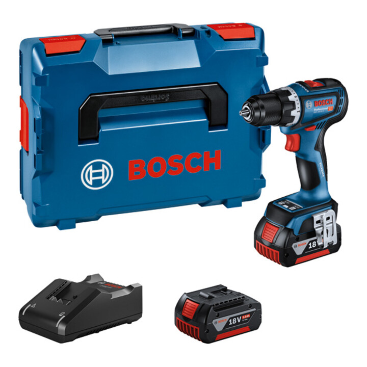 Bosch Akku Bohrschrauber Schrauber Gsr 18 V 90 C 2x5 Ah Ladegerät Siehe Text/Foto B-Ware - 4059952617251