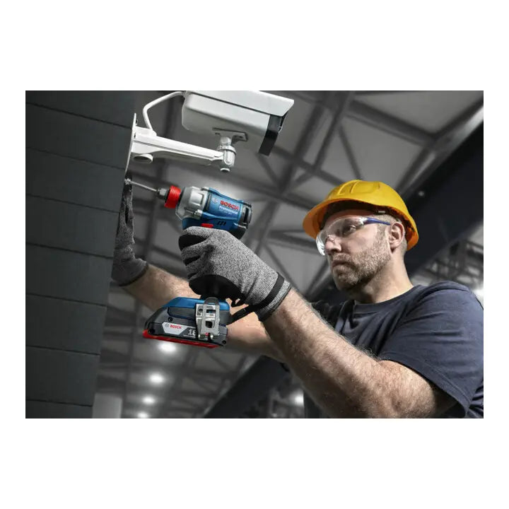 B-Ware Bosch Akku Drehschlagschrauber Schlagschrauber Gdx 18 V 285 Akku Schrauber Set - 4053423324822