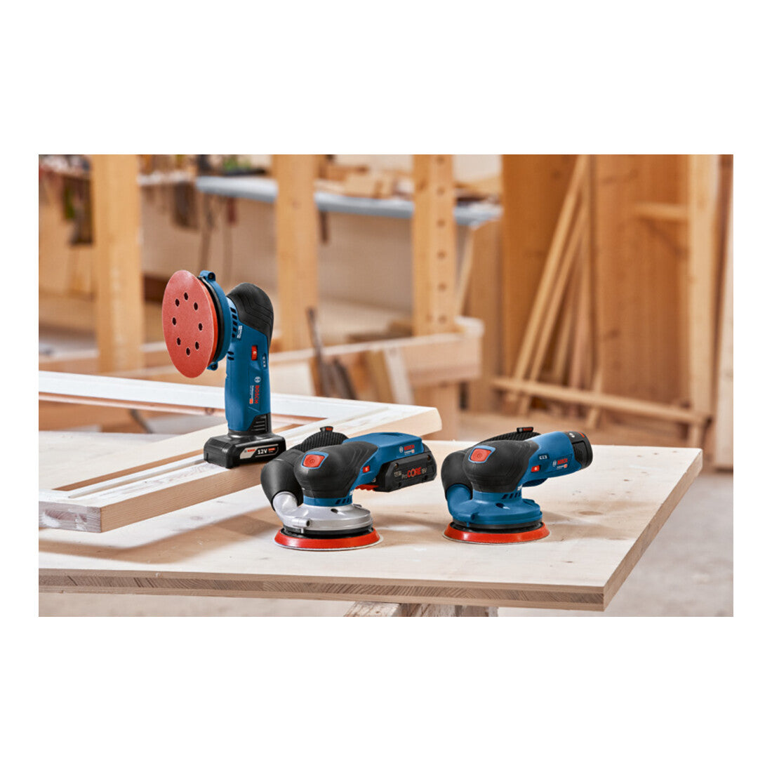 Bosch Akku Exzenterschleifer Schwingschleifer GEX 18V 125 L BOXX Schleifteller - 4059952539645