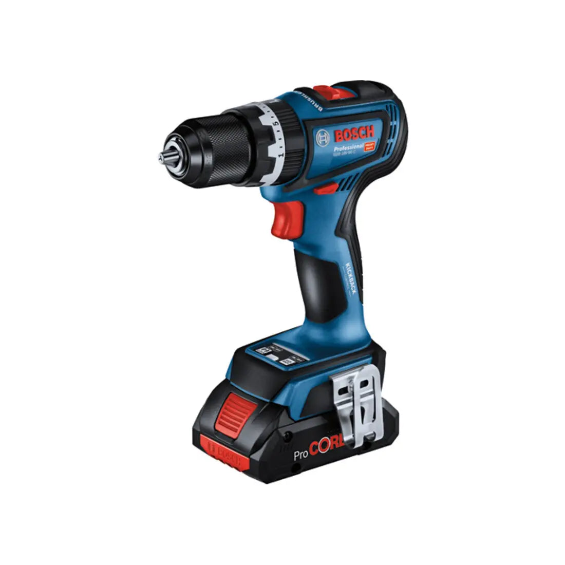 B-Ware Bosch Akku Schlagbohrschrauber Bohrmaschine Gsb 18 V 90 C Professional L Boxx Set - 4059952617336