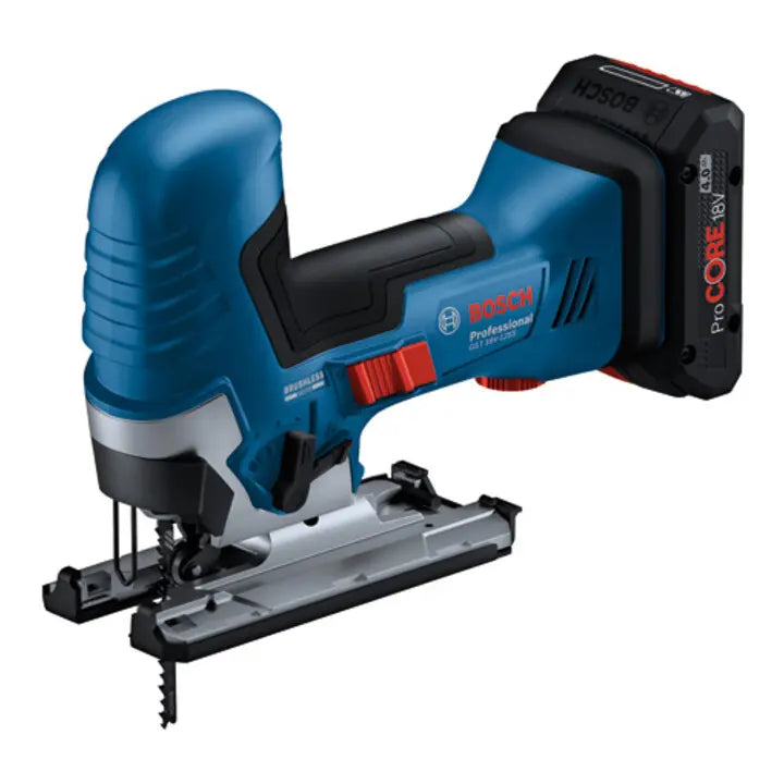 B-Ware Bosch Stichsäge Säbelsäge Akku Gst 18 V 125 S L Boxx 136 Set Spanreißschutz129 - 4059952589077