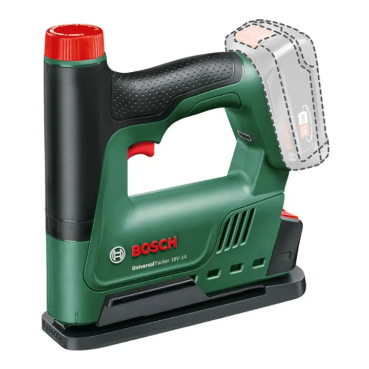 B-Ware Bosch Akku Tacker Klammergerät Tacker 18 V 1000 Klammern Papierabstandshalter - 4053423251180