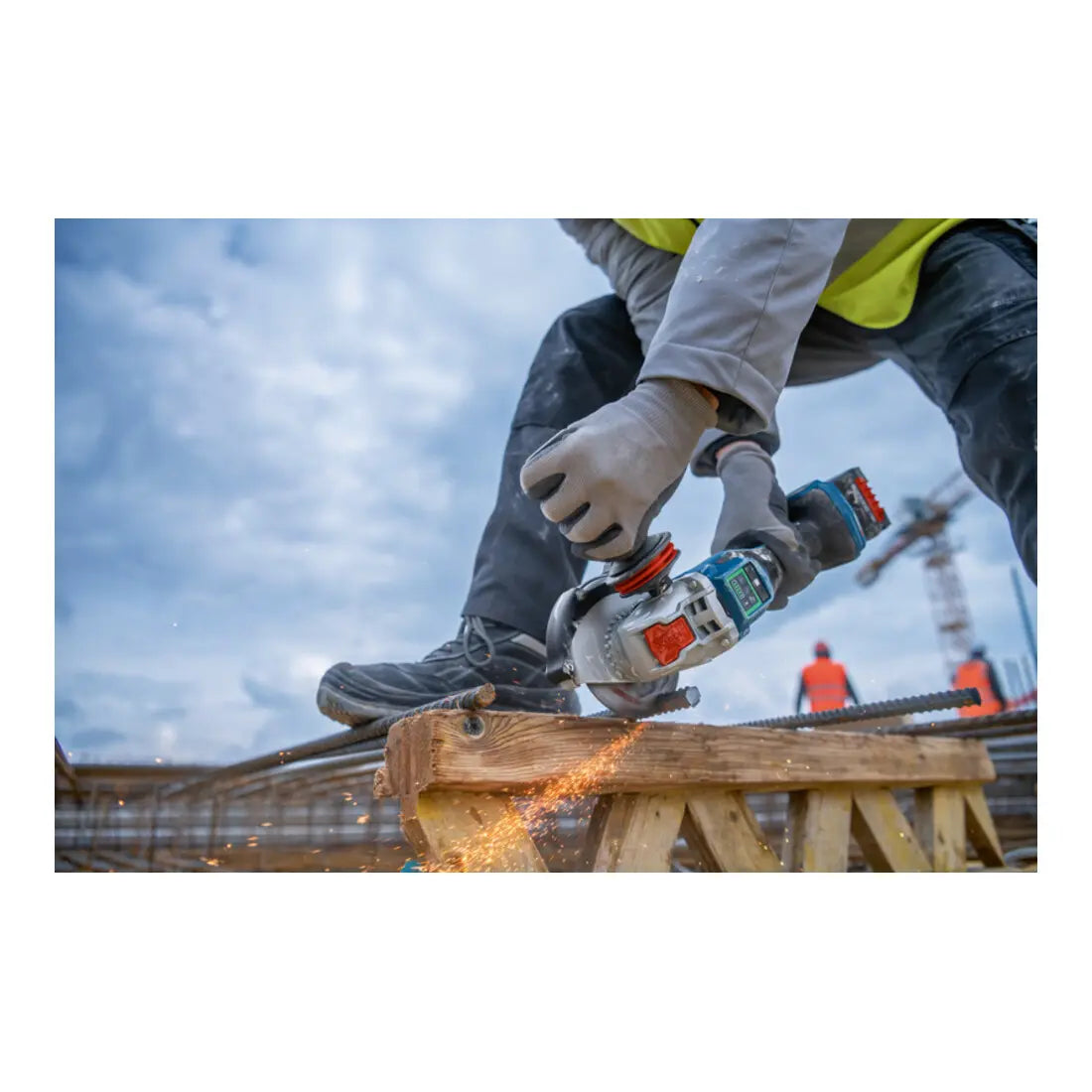 B-Ware Bosch Winkelschleifer Trennschleifer Akku Gwx 18 V 15 Psc L Boxx Solo Ohne Akku - 4053423241099