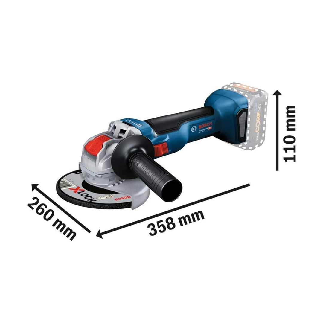 Bosch Akku Winkelschleifer Trennschleifer Schleifgerät Gwx 18 V 10 X Lock B-Ware - 4059952529530