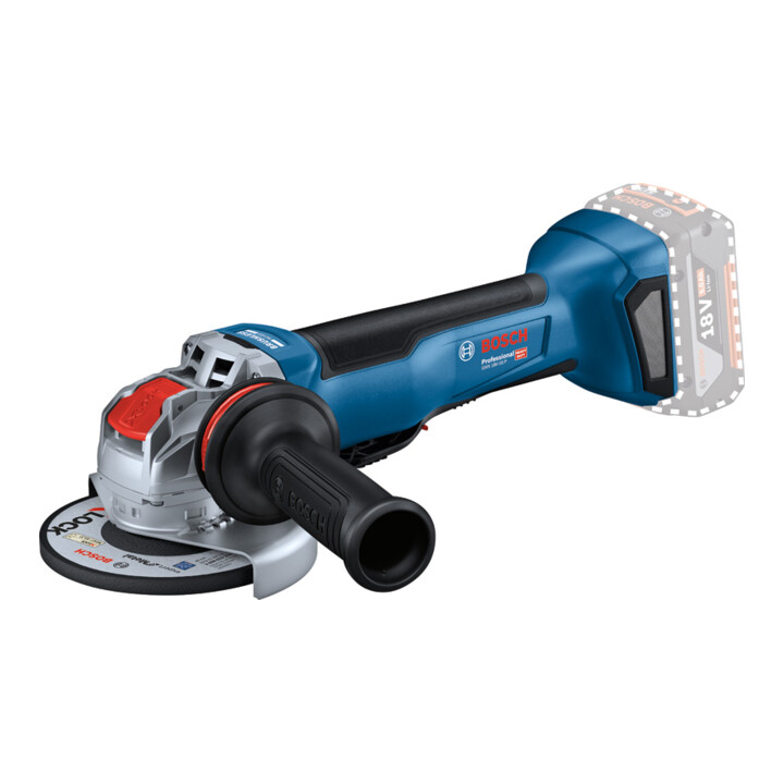 Bosch Akku Winkelschleifer Schleifgerät X Lock Gwx 18 V 10 P Vibration Control B-Ware - 4059952641690