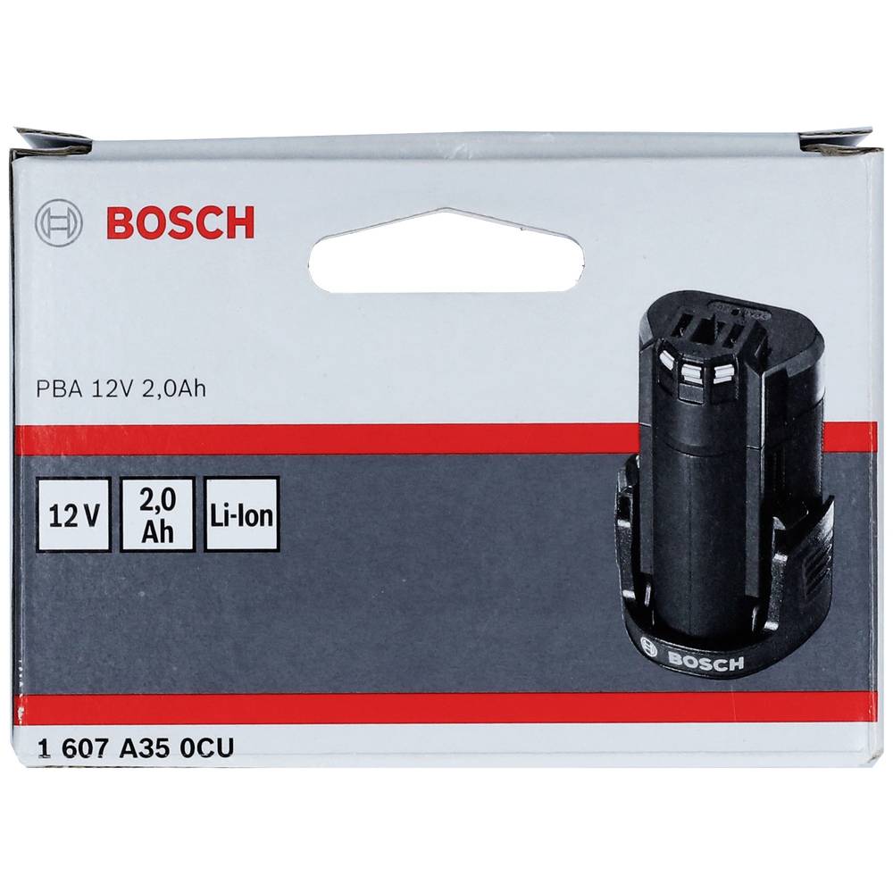 Bosch Accessories PBA 1607A350CU Werkzeug-Akku 12 V 2.0 Ah Li-Ion - 3165140948982