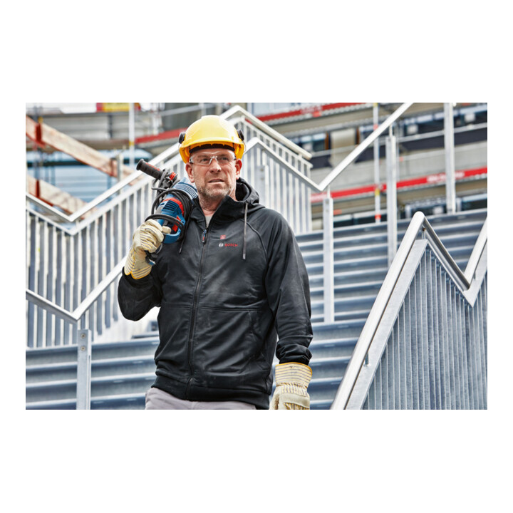 B-Ware Bosch Hoodie Jacke Beheizbare Kleidung Ghh 12+18 V Xa Akkuadapter Siehe Text/Foto
