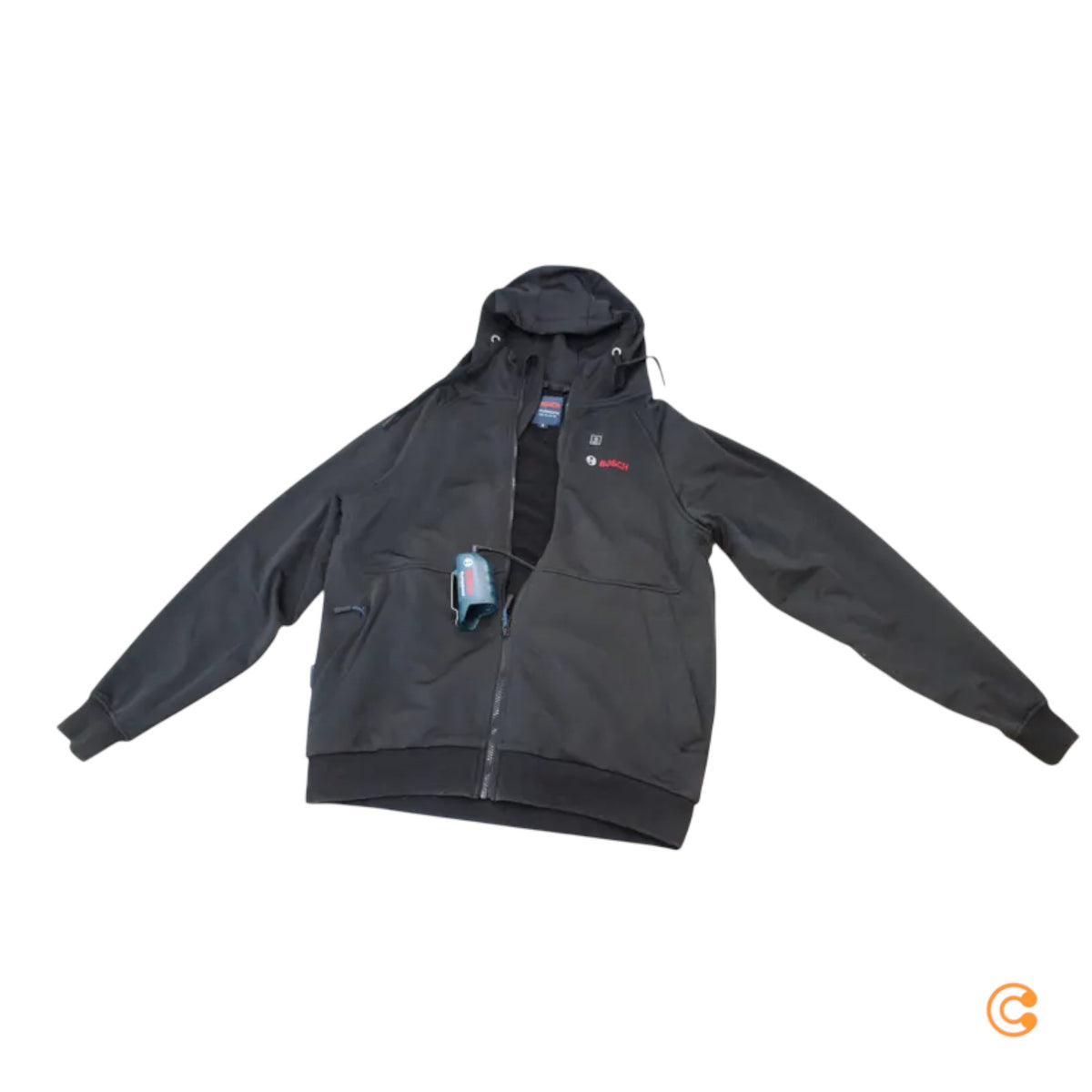 Bosch Hoodie Jacke Beheizbare Kleidung GHH 12+18V XA Akkuadapter SIEHE TEXT/FOTO - 4059952580890