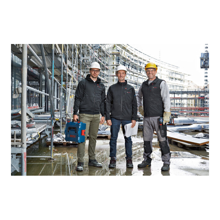 B-Ware Bosch Hoodie Jacke Beheizbare Kleidung Ghh 12+18 V Xa Akkuadapter Siehe Text/Foto