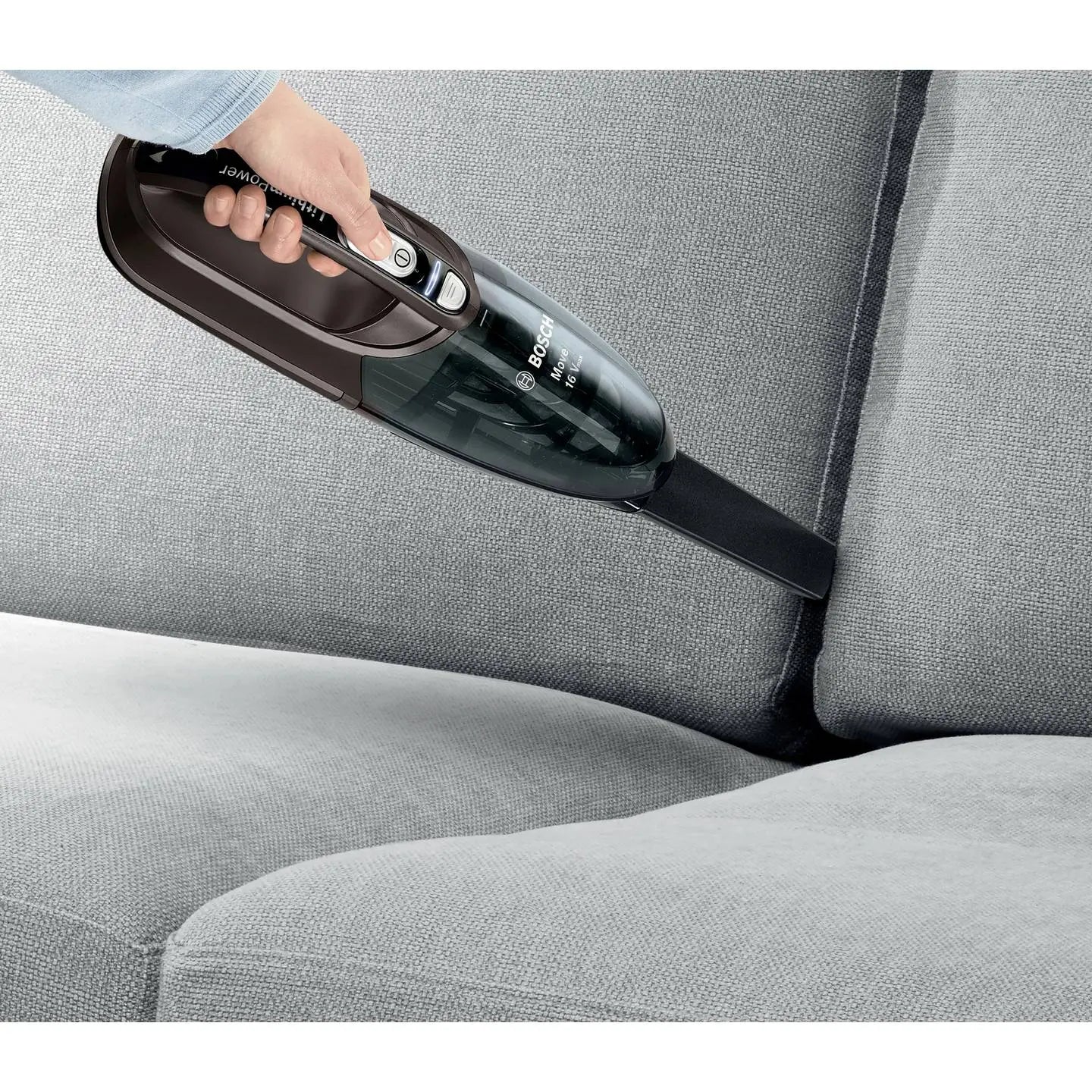 B-Ware Bosch Akku Handstaubsauger Akkustaubsauger Move Lithium Staubsauger Grau 16 V - 4242005190874