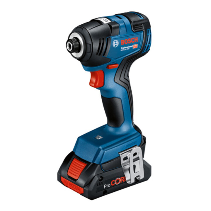 Bosch Combo Kit Set Werkzeugakku Gdr 18 V 200 Gsr 18 V 55 2x4 Ah Ladegerät L Case B-Ware - 4059952596716