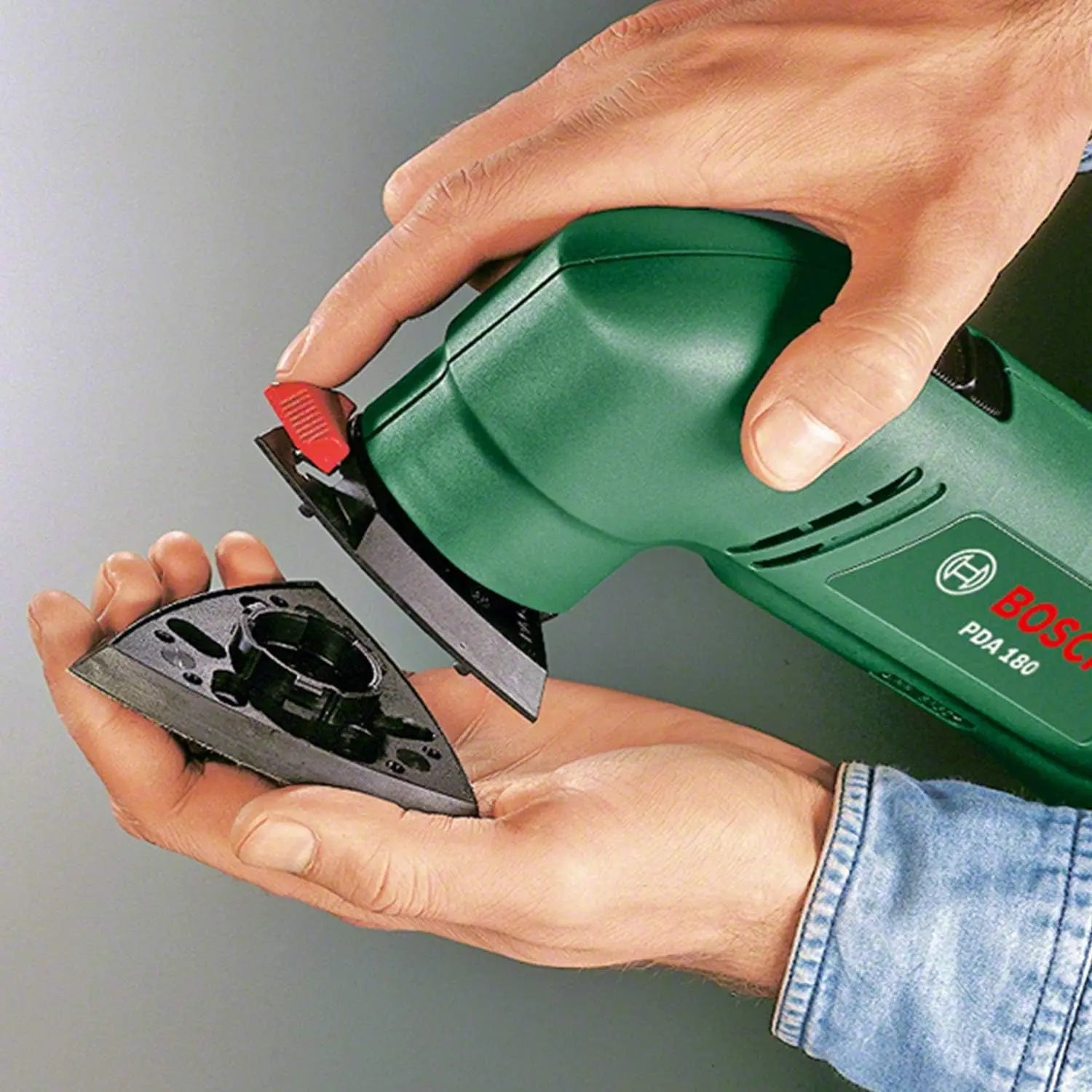B-Ware Bosch Deltaschleifer Schwingschleifer Pda 180 Plattenwechsel Staubabsaugung - 2050014847151