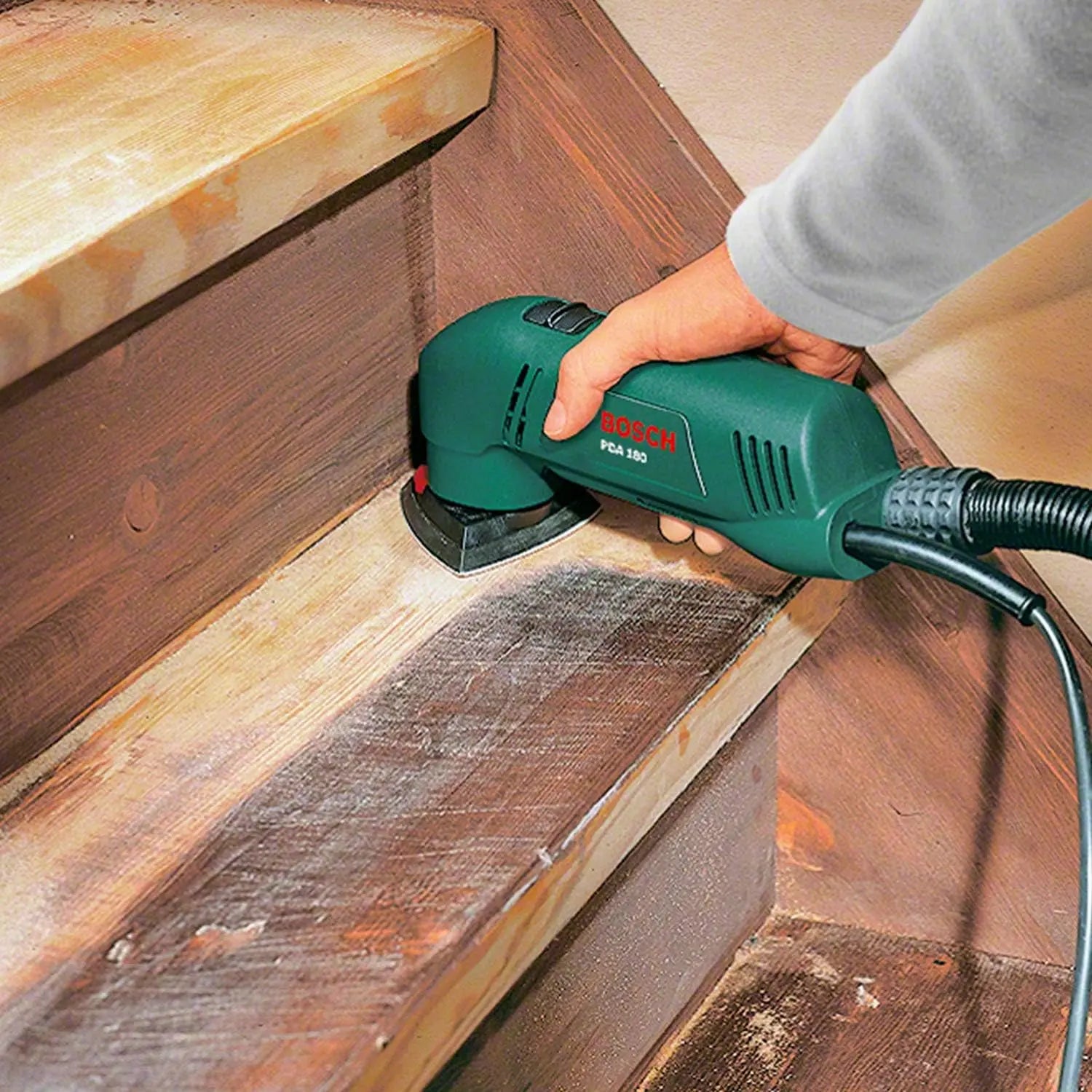 B-Ware Bosch Deltaschleifer Schwingschleifer Pda 180 Plattenwechsel Staubabsaugung - 2050014847151